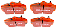 DP31207C Front Redstuff Ceramic Low Dust Aramid Fiber Ceramic Brake Pad Set