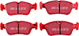 DP31211C Front Redstuff Ceramic Low Dust Aramid Fiber Ceramic Brake Pad Set