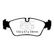 DP31211C Front Redstuff Ceramic Low Dust Aramid Fiber Ceramic Brake Pad Set
