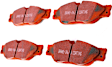 DP31220/2C Front Redstuff Ceramic Low Dust Aramid Fiber Ceramic Brake Pad Set