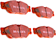 DP31220/2C Front Redstuff Ceramic Low Dust Aramid Fiber Ceramic Brake Pad Set