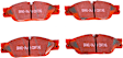 DP31220/2C Front Redstuff Ceramic Low Dust Aramid Fiber Ceramic Brake Pad Set