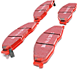 DP31239C Front Redstuff Ceramic Low Dust Aramid Fiber Ceramic Brake Pad Set