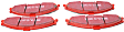 DP31239C Front Redstuff Ceramic Low Dust Aramid Fiber Ceramic Brake Pad Set
