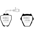 DP31328C Front Redstuff Ceramic Low Dust Aramid Fiber Ceramic Brake Pad Set