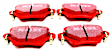 DP31350C Rear Redstuff Ceramic Low Dust Aramid Fiber Ceramic Brake Pad Set