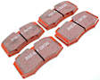 DP31363C Front Redstuff Ceramic Low Dust Aramid Fiber Ceramic Brake Pad Set