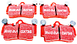 DP31474C Rear Redstuff Ceramic Low Dust Aramid Fiber Ceramic Brake Pad Set
