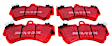 DP31521C Front Redstuff Ceramic Low Dust Aramid Fiber Ceramic Brake Pad Set