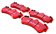 DP31521C Front Redstuff Ceramic Low Dust Aramid Fiber Ceramic Brake Pad Set