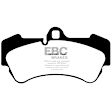 DP31521C Front Redstuff Ceramic Low Dust Aramid Fiber Ceramic Brake Pad Set
