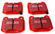 DP31537C Rear Redstuff Ceramic Low Dust Aramid Fiber Ceramic Brake Pad Set