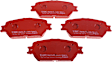 DP31642C Front Redstuff Ceramic Low Dust Aramid Fiber Ceramic Brake Pad Set
