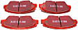 DP31655C Front Redstuff Ceramic Low Dust Aramid Fiber Ceramic Brake Pad Set