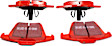 DP31680C Rear Redstuff Ceramic Low Dust Aramid Fiber Ceramic Brake Pad Set
