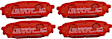 DP31687C Rear Redstuff Ceramic Low Dust Aramid Fiber Ceramic Brake Pad Set