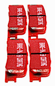 DP31716C Rear Redstuff Ceramic Low Dust Aramid Fiber Ceramic Brake Pad Set
