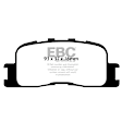 DP31716C Rear Redstuff Ceramic Low Dust Aramid Fiber Ceramic Brake Pad Set