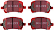 DP31763C Front Redstuff Ceramic Low Dust Aramid Fiber Ceramic Brake Pad Set