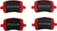 DP31763C Front Redstuff Ceramic Low Dust Aramid Fiber Ceramic Brake Pad Set