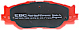 2012 Lexus IS250 - Front Aramid Fiber Ceramic Brake Pad Set, FMSI Pad No. D1178; Vented; 5 Bolt Holes; 296mm Dia.; 49mm Height; 28mm Thick; 62mm Center Hole Dia.; Canada Manufactured, Redstuff Ceramic Low Dust