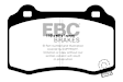 DP31788C Rear Redstuff Ceramic Low Dust Aramid Fiber Ceramic Brake Pad Set