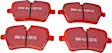 DP31789C Front Redstuff Ceramic Low Dust Aramid Fiber Ceramic Brake Pad Set