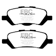 DP31852C Rear Redstuff Ceramic Low Dust Aramid Fiber Ceramic Brake Pad Set