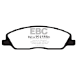 DP31869C Front Redstuff Ceramic Low Dust Aramid Fiber Ceramic Brake Pad Set