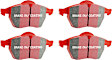 DP31881C Rear Redstuff Ceramic Low Dust Aramid Fiber Ceramic Brake Pad Set