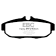 DP31894C Rear Redstuff Ceramic Low Dust Aramid Fiber Ceramic Brake Pad Set