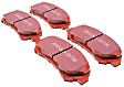 DP31954C Front Redstuff Ceramic Low Dust Aramid Fiber Ceramic Brake Pad Set