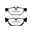 DP32069C Rear Redstuff Ceramic Low Dust Aramid Fiber Ceramic Brake Pad Set