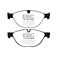 DP32076C Front Redstuff Ceramic Low Dust Aramid Fiber Ceramic Brake Pad Set