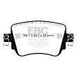 DP32201C Rear Redstuff Ceramic Low Dust Aramid Fiber Ceramic Brake Pad Set