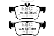 DP32314C Rear Redstuff Ceramic Low Dust Aramid Fiber Ceramic Brake Pad Set