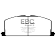 DP3453C Front Redstuff Ceramic Low Dust Aramid Fiber Ceramic Brake Pad Set