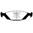 DP3635C Rear Redstuff Ceramic Low Dust Aramid Fiber Ceramic Brake Pad Set