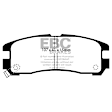 DP3738C Rear Redstuff Ceramic Low Dust Aramid Fiber Ceramic Brake Pad Set
