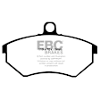 DP3841/2C Front Redstuff Ceramic Low Dust Aramid Fiber Ceramic Brake Pad Set