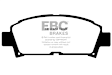 1995 Toyota MR2 - Front Aramid Fiber Ceramic Brake Pad Set, 2.0L 4Cyl, FMSI Pad No. D582; Vented; 5 Bolt Holes; 276mm Dia.; 47mm Height; 30mm Thick; 62mm Center Hole Dia., Redstuff Ceramic Low Dust