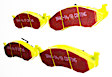 DP41022R Front Yellowstuff Street and Track Aramid Fiber Brake Pad Set