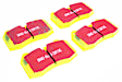 DP41032R Front Yellowstuff Street and Track Aramid Fiber Brake Pad Set