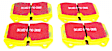 DP41032R Front Yellowstuff Street and Track Aramid Fiber Brake Pad Set