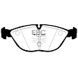 DP41035R Front Yellowstuff Street and Track Aramid Fiber Brake Pad Set