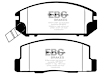 2000 Toyota MR2 Spyder - Rear Aramid Fiber Brake Pad Set, FMSI Pad No. D528; Vented; 5 Bolt Holes; 263mm Dia.; 46mm Height; 16mm Thick; 62mm Center Hole Dia., Yellowstuff Street and Track