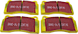 DP41110R Yellowstuff Street and Track Aramid Fiber Brake Pad Set