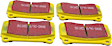 DP41110R Yellowstuff Street and Track Aramid Fiber Brake Pad Set
