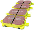 DP41133R Front Yellowstuff Street and Track Aramid Fiber Brake Pad Set