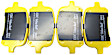 DP41133R Front Yellowstuff Street and Track Aramid Fiber Brake Pad Set
